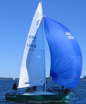 Symmetrical Spinnaker Racing Sails