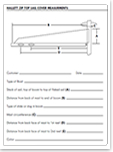 Sail Cover Measurement Form